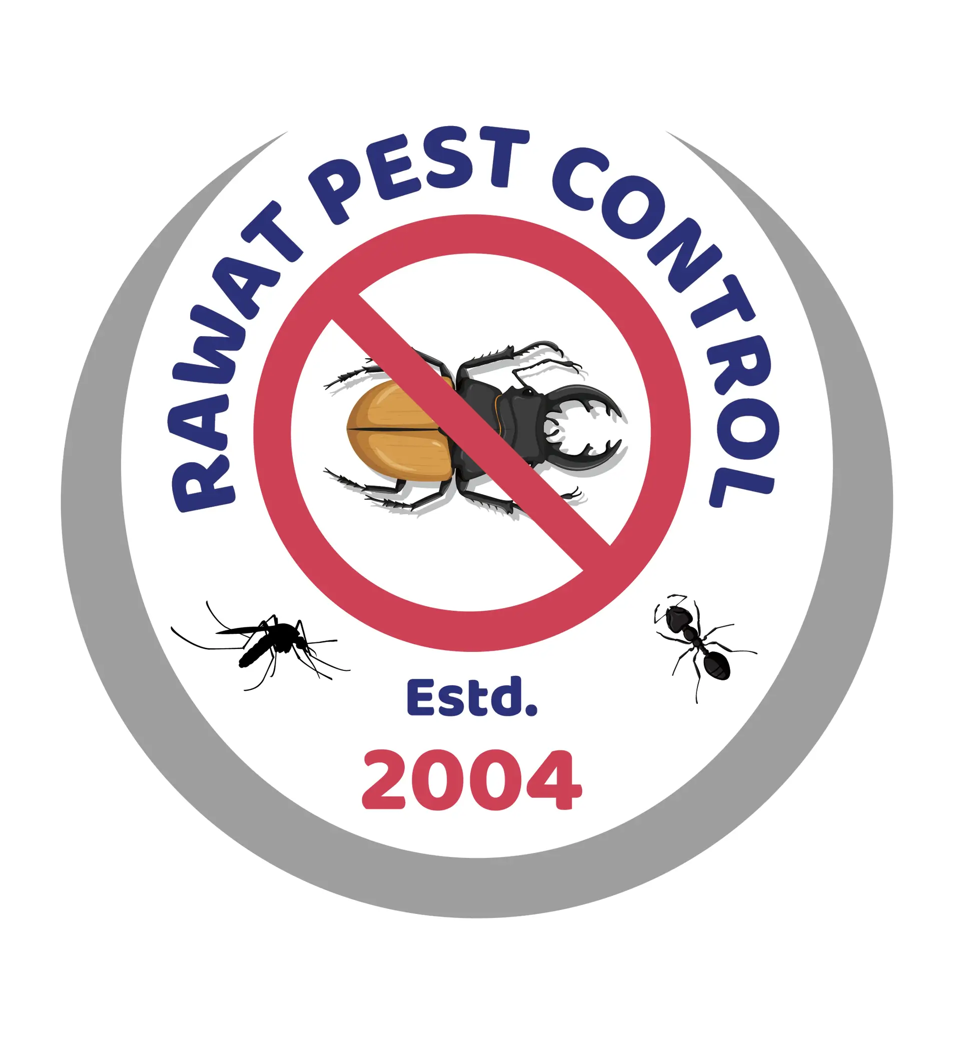 logo rawat pest control