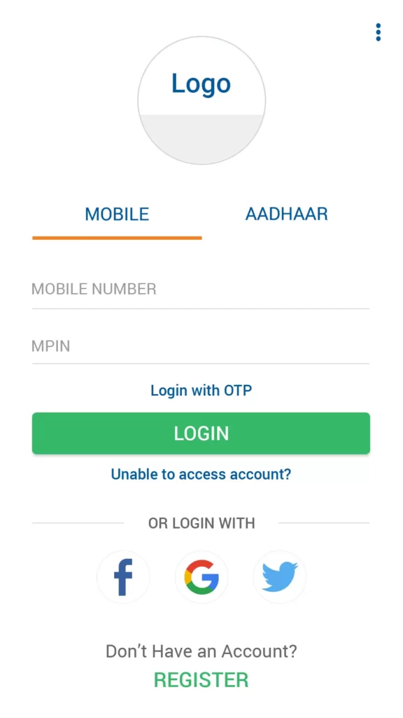 m app login