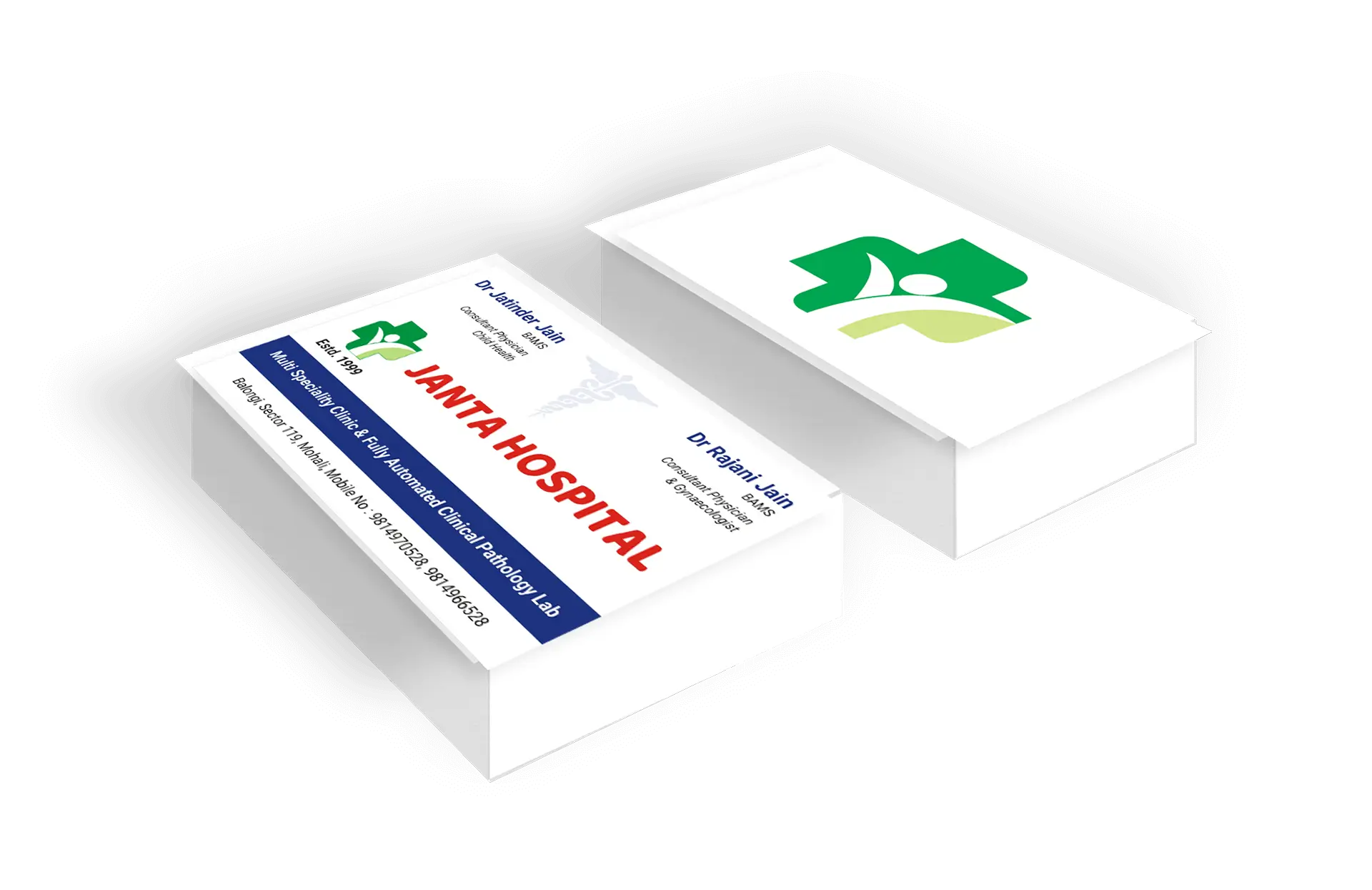 visiting card design